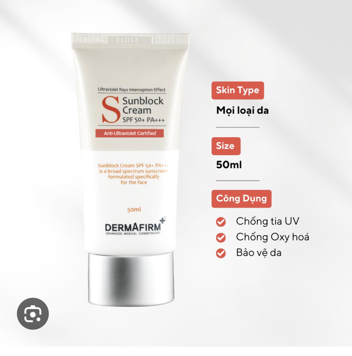 Sun Block Cream SPF 50  PA   