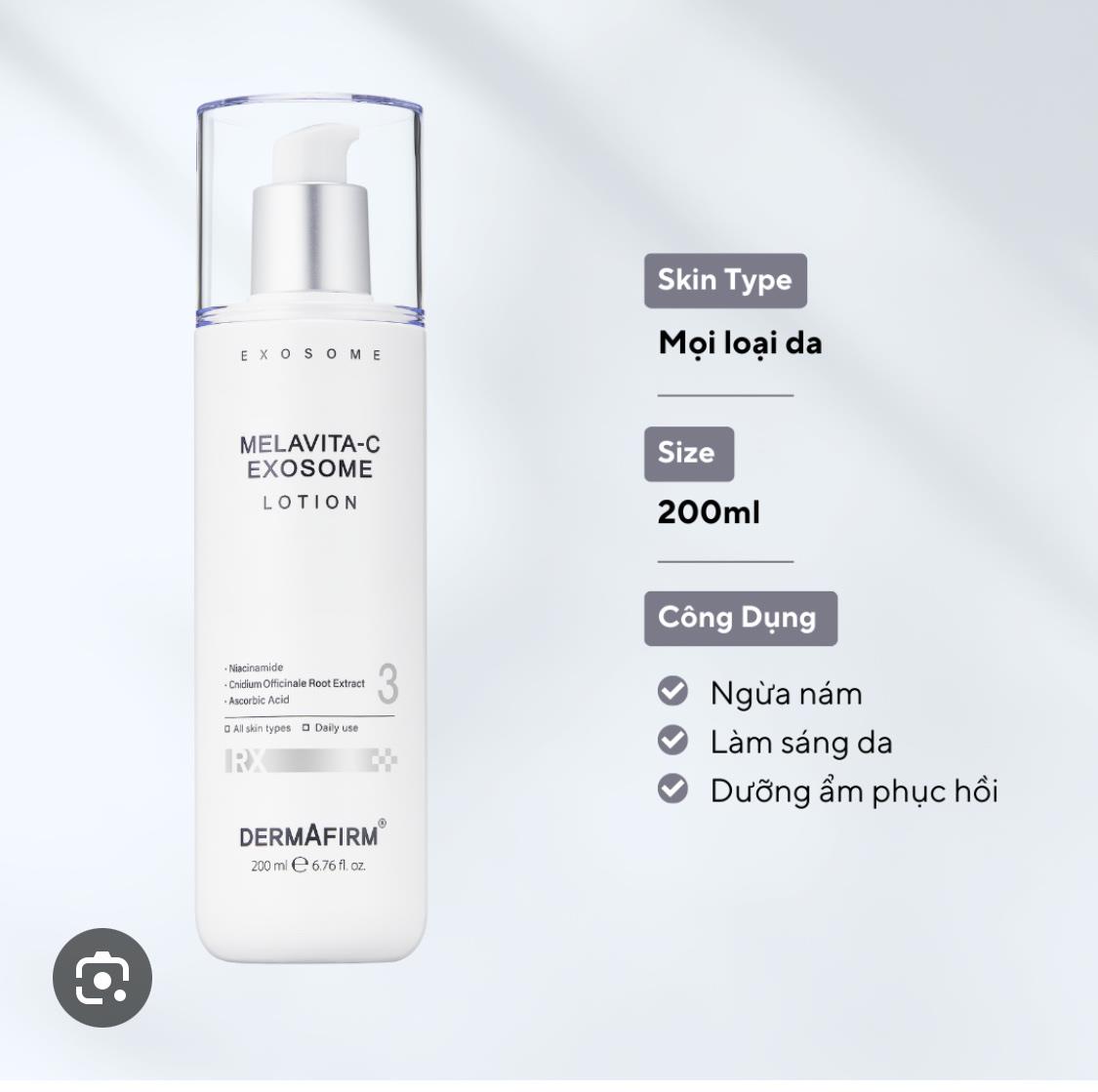 Melavita-C Exosome Lotion